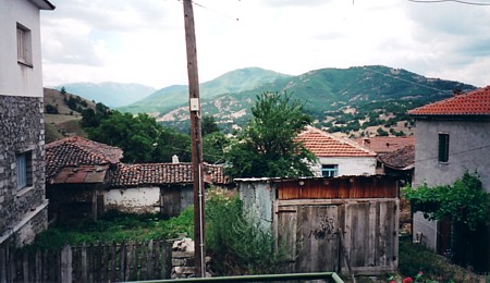 View of Zhelevo from balcony
